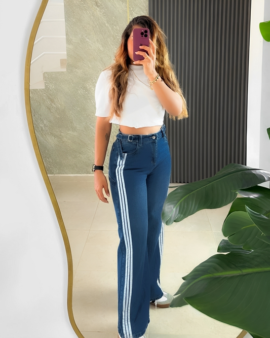 JEAN BOTA RECTA TONO OSCURO A10